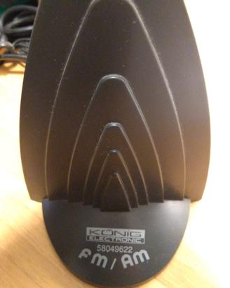 Antenna amplificata x radio FM/AM