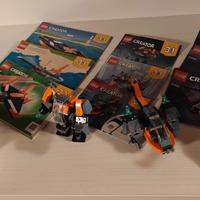 Lotto LEGO n. 4 set creator 