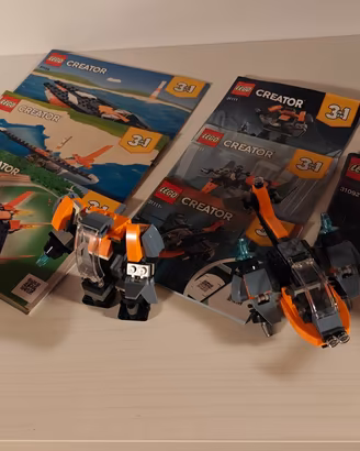 Lotto LEGO n. 4 set creator 