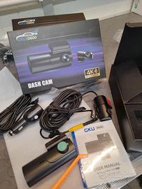 Dashcam gku d600 4k WiFi 