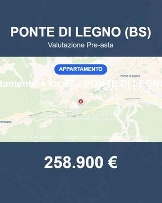 Immobile in asta di 60 m² a Ponte di Legno