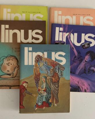 LINUS Anno 14 1978 (Rizzoli) lotto 5 pz