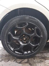 SET 4 CERCHI MODELLO ABARTH R17 GRANDE PUNTO