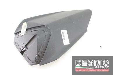 Cover coprisella nera grezza senza tampone Ducati 