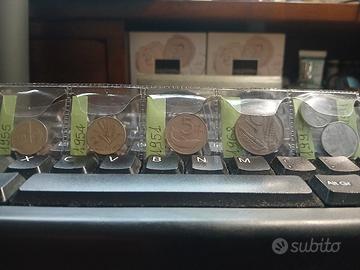 Monete 1951-1954-1955-1968-1991-1993