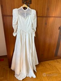Abito da sposa anni 80