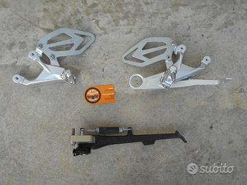 Staffe supporto pedana e cavalletto bmw s 1000 rr