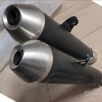 scarichi originali triumph speed twin 1200 nuovi