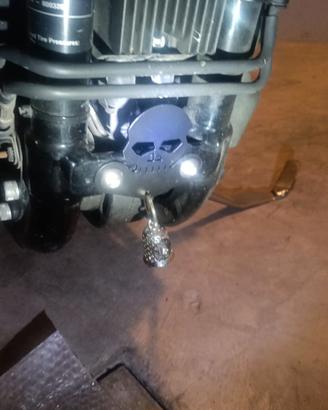 porta campana Skull Harley Davidson 