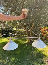 Lampadari doppia lampadina