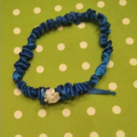 Giarrettiera blu sposa