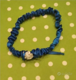 Giarrettiera blu sposa