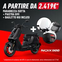 Niu NQiX 300 L3e scooter elettrico in SUPERPROMO a