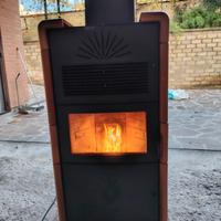stufa a pellet aria Cs Thermos 