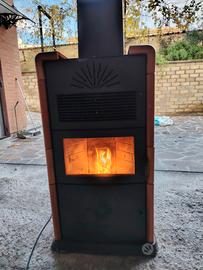 stufa a pellet aria Cs Thermos 