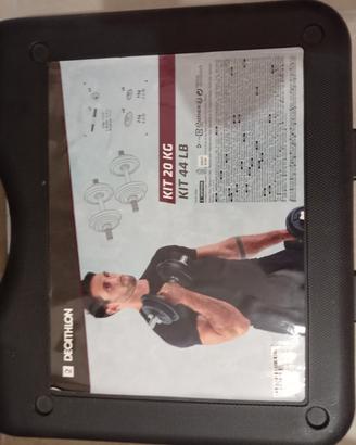 Kit 20 kg manubri