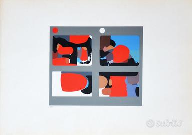 Alberto Burri - Lettera tavola D