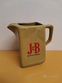 caraffa porcellana whiski J&B. cucina casa