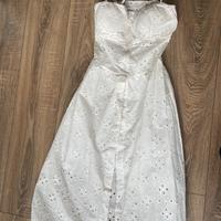 Abito pizzo San gallo 100% cotone
