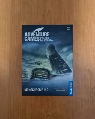 Gioco da tavolo Monochrome Inc, adventure games