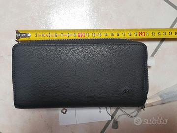 Portafoglio donna Samsonite in pelle-nero