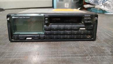 Autoradio vintage Lenco LC881, anni '80, hi-fi