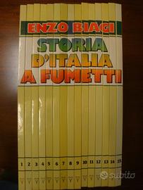 Libri Storia d'Italia a fumetti, Biagi