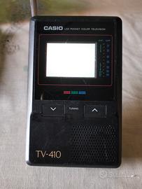 Mini TV marca CASIO vintage anni 80 da collezione