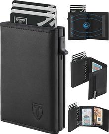 Porta Tessere con Portamonete e Scomparti Banconot