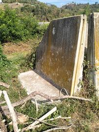 Muri prefabbricati per trincea