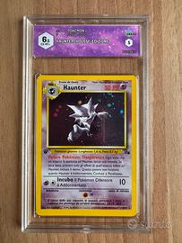 Pokémon Haunter Holo 1 Ed. Fossil ITA GRAAD 6.5