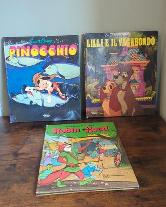 Lotto 3 Libri Walt Disney - Vintage