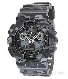 Orologio Casio G-Shock Camouflage grigio