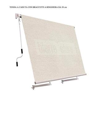 Tenda da sole a caduta con braccetti