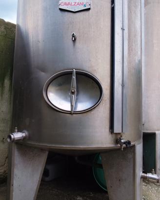 Botte   cisterna  acciaio inox 