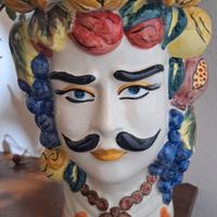 Vaso siciliano Testa di Moro