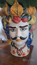 Vaso siciliano Testa di Moro