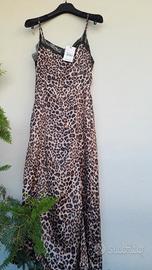 vestito abito animalier tg s tezenis