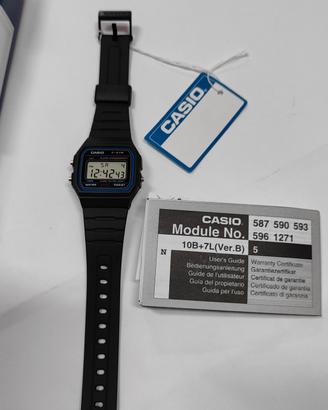 Orologio Casio F-91W-1YER_P Digitale nuovo