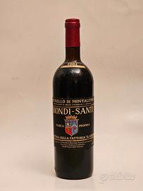 Brunello Biondi santi Tenuta Il Greppo - Anno 1982