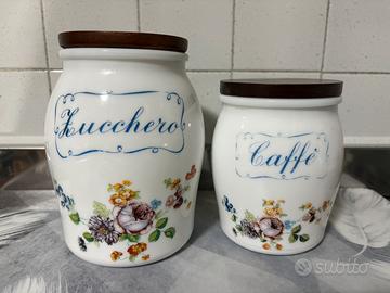 Contenitori per zucchero e caffè