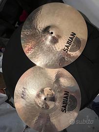 Hi Hat Sabian HH 14”piatti charleston batteria.