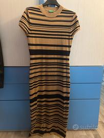 Vestito lungo cotone Benetton