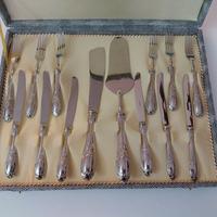 Set Posate Argento per Dolce La San Marco