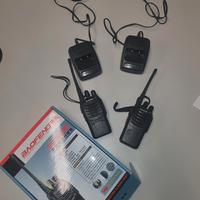 Coppia di ricetrasmittenti a batteria Li-Ion