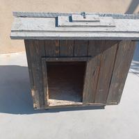  cuccia cane legno