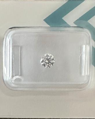 Diamante naturale certificato IGI ct 0,32 D IF