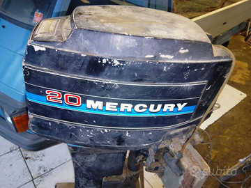 Motore Mercury 20 cv barca gommone
