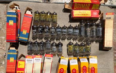 Tubi Brimar ECC81 ECC82 ECC83 E88CC E188CC EL84