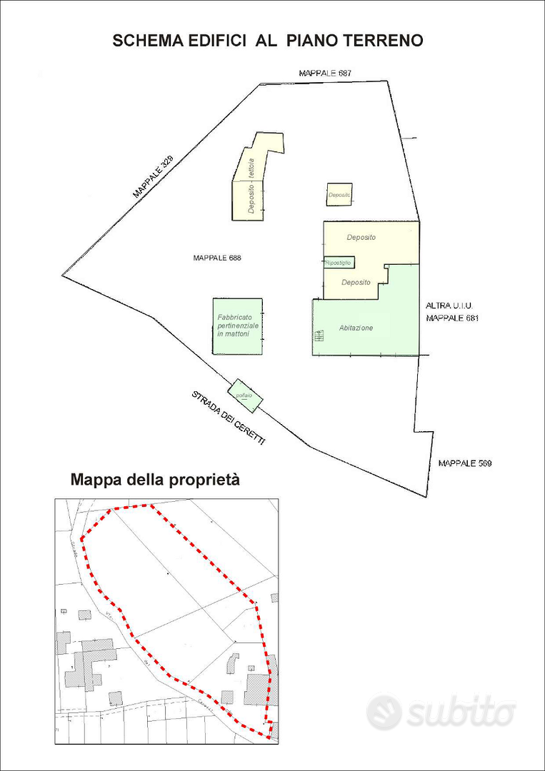 Casale con terreno e rustici - Vista 6